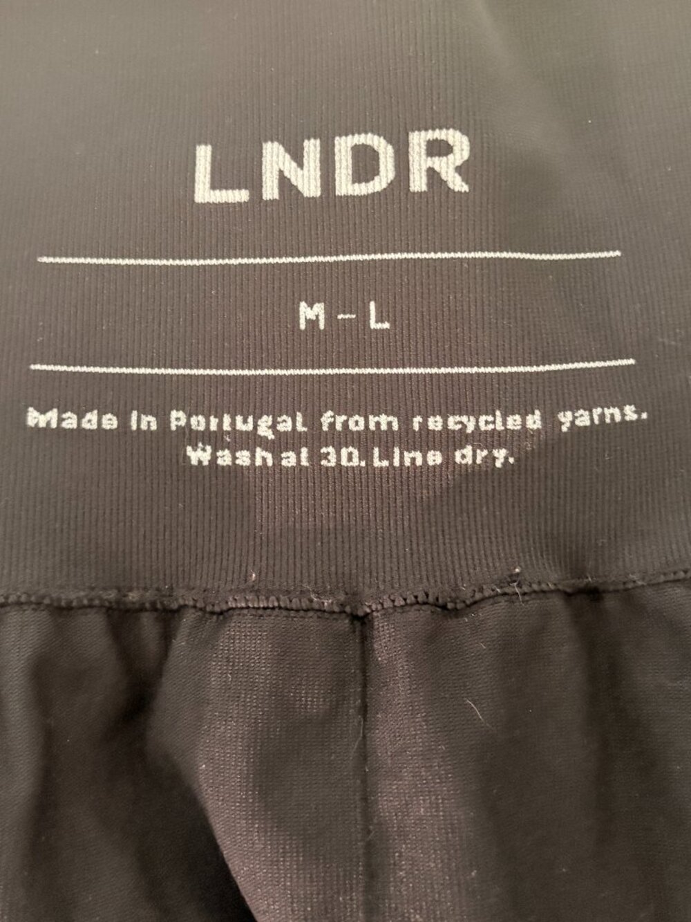 LNDR Seamless High-Rise 7/8 Leggings, M/L, Made in Portugal